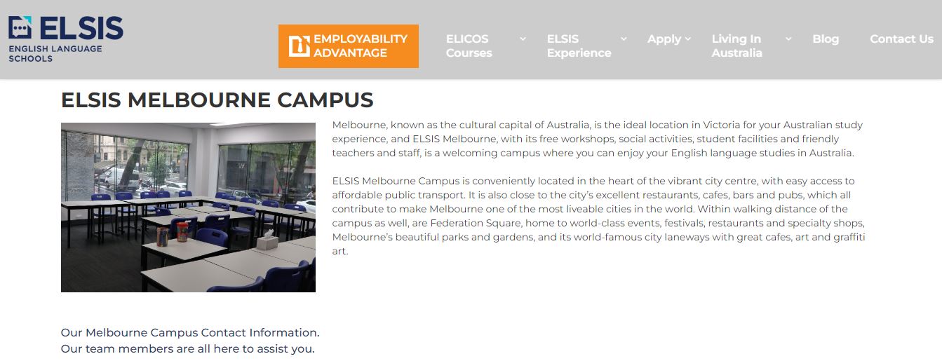 ELSIS Melbourne Campus