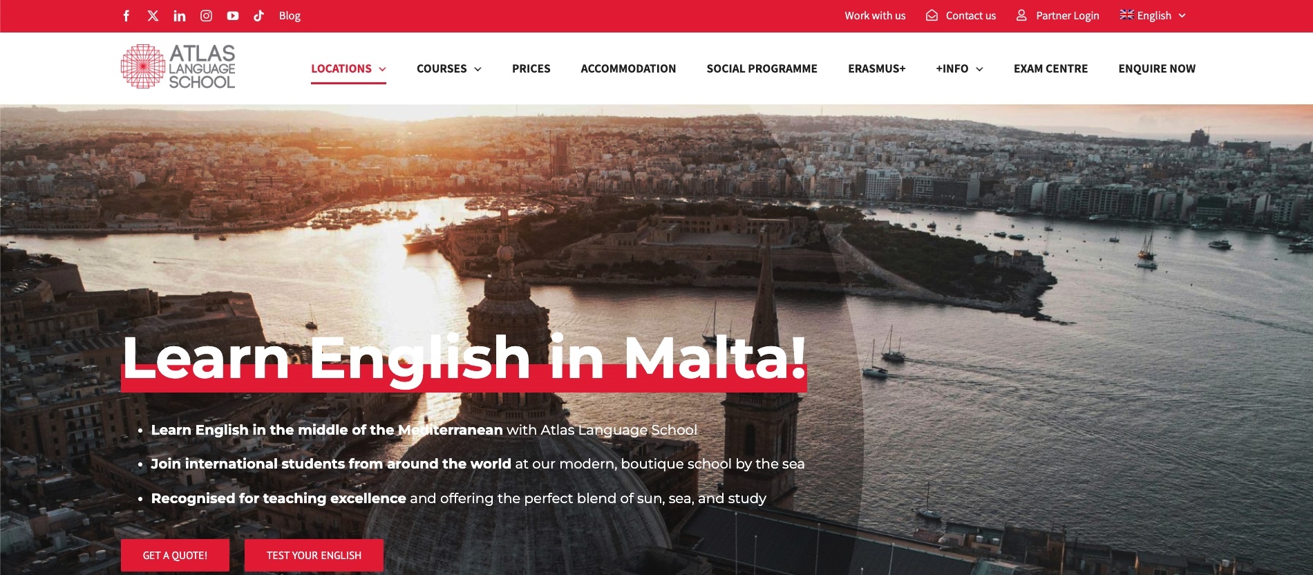 Atlas Language School Malta