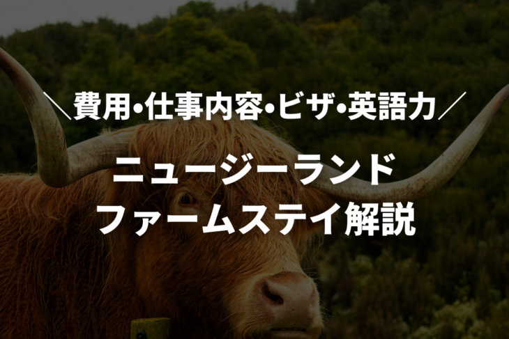 ニュージーランドでファームステイ！費用・仕事内容・ビザ・英語力をわかりやすく解説