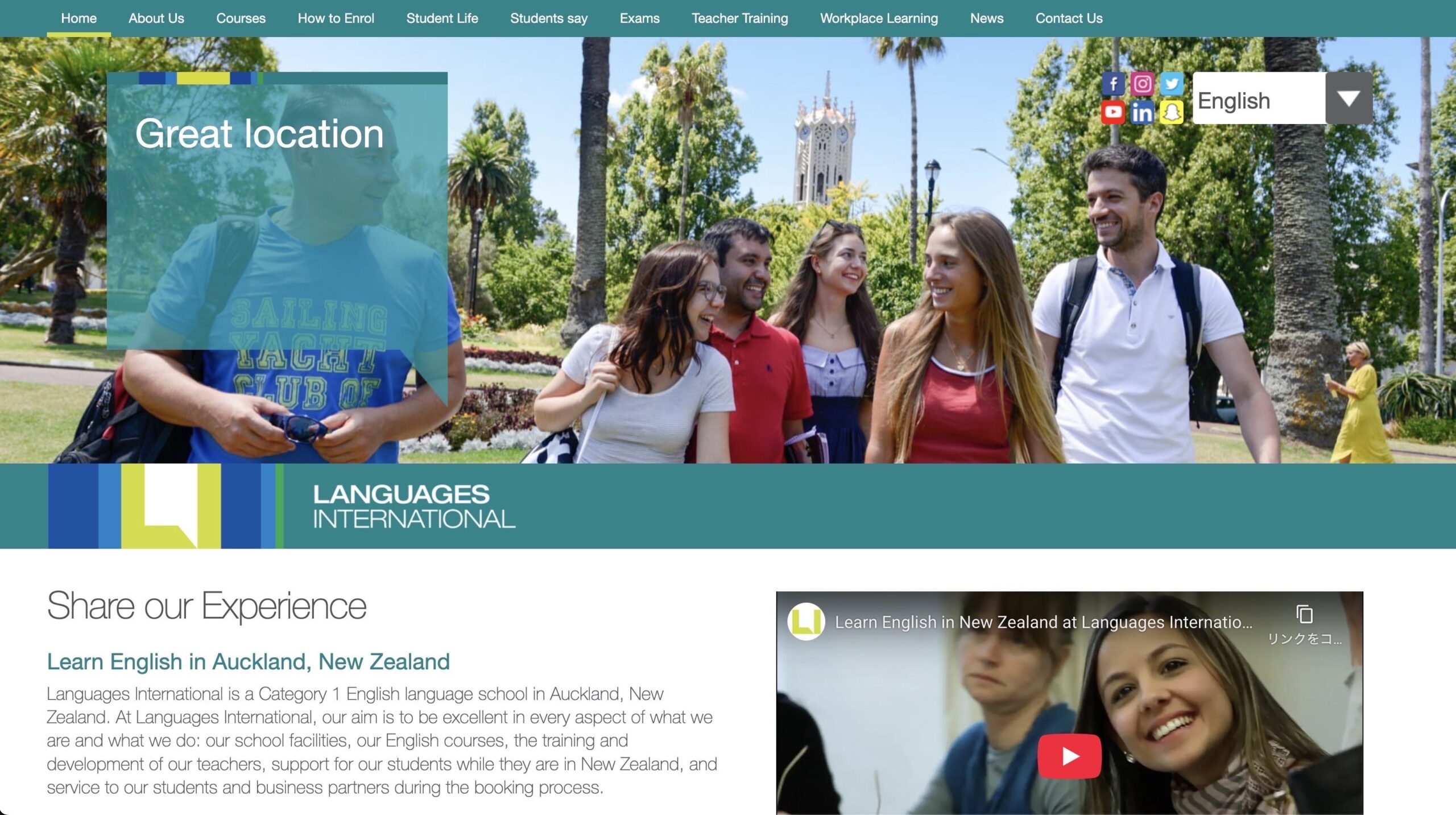 Languages International Auckland