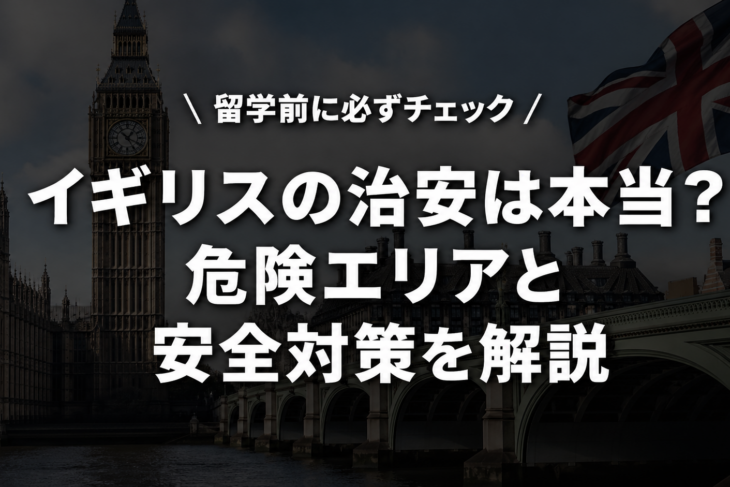 【最新版】イギリスの治安は本当に悪い？留学前に知る危険エリアと安全対策